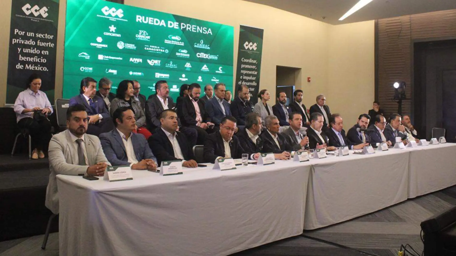 Líderes de 28 organismos informaron que 354 millones de pesos se presentaron en el sector terciario